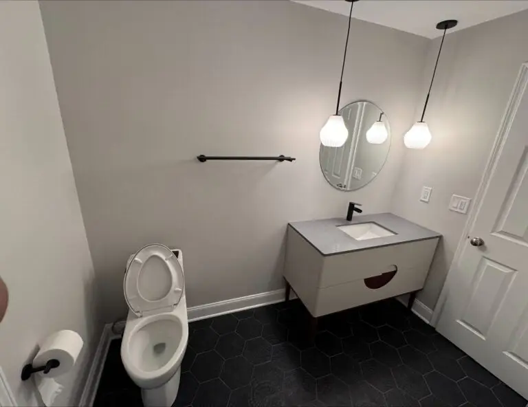 modern bathroom renovation